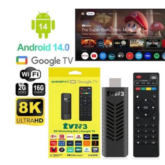 TVR3 Android 8k ultra HD + MAGIS TV